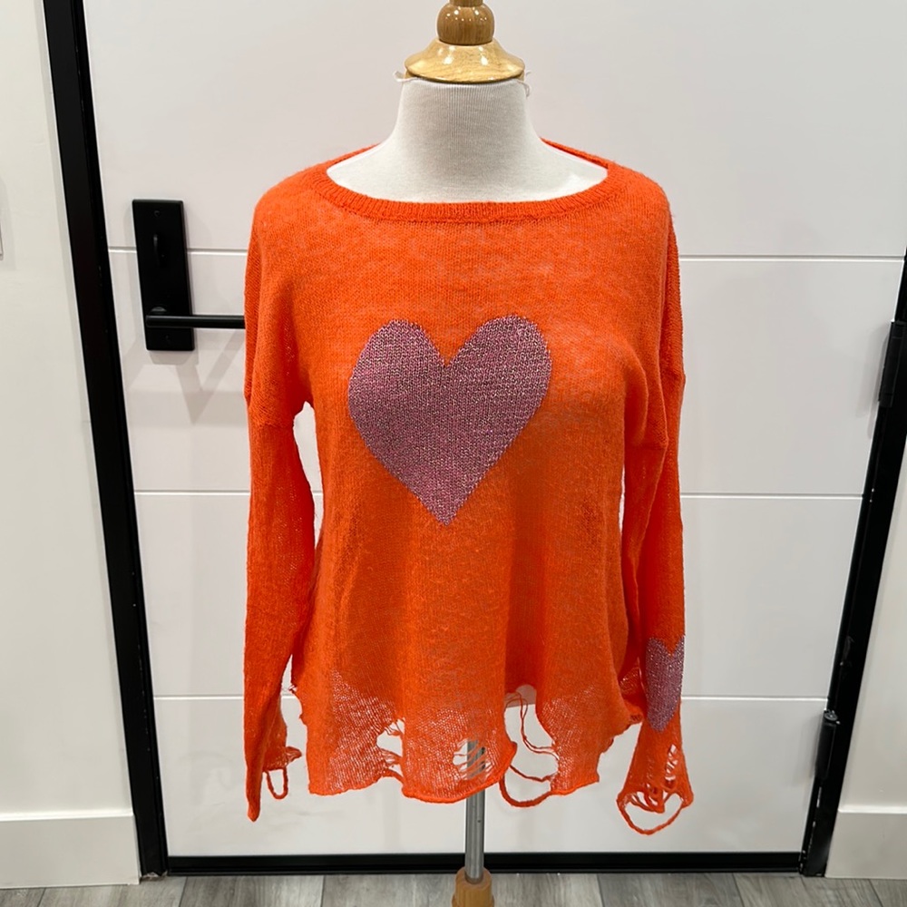 Wildfox damage sweater